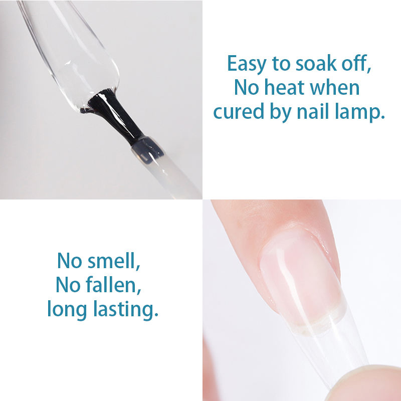 Wholesale Raw Material Kg Package Press Nail Super Adhesive Nails Tips Gel