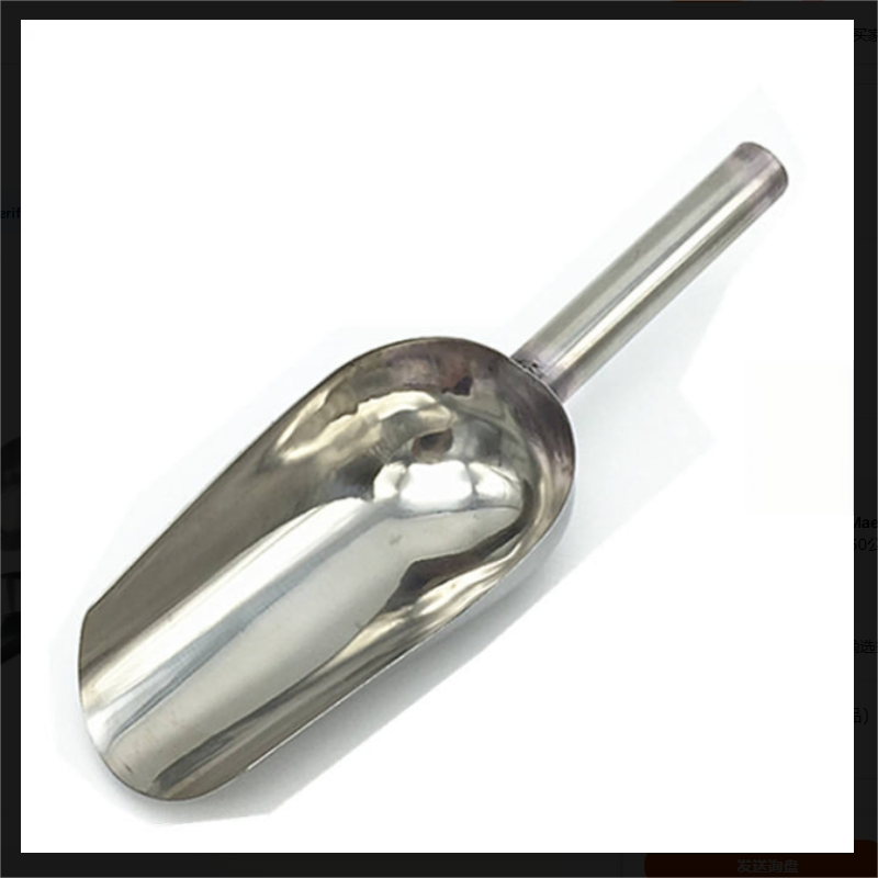 Hot Sale Multi-Functional Stainless Steel Sampler Shovel Concrete Metal Round Scoop Shovel