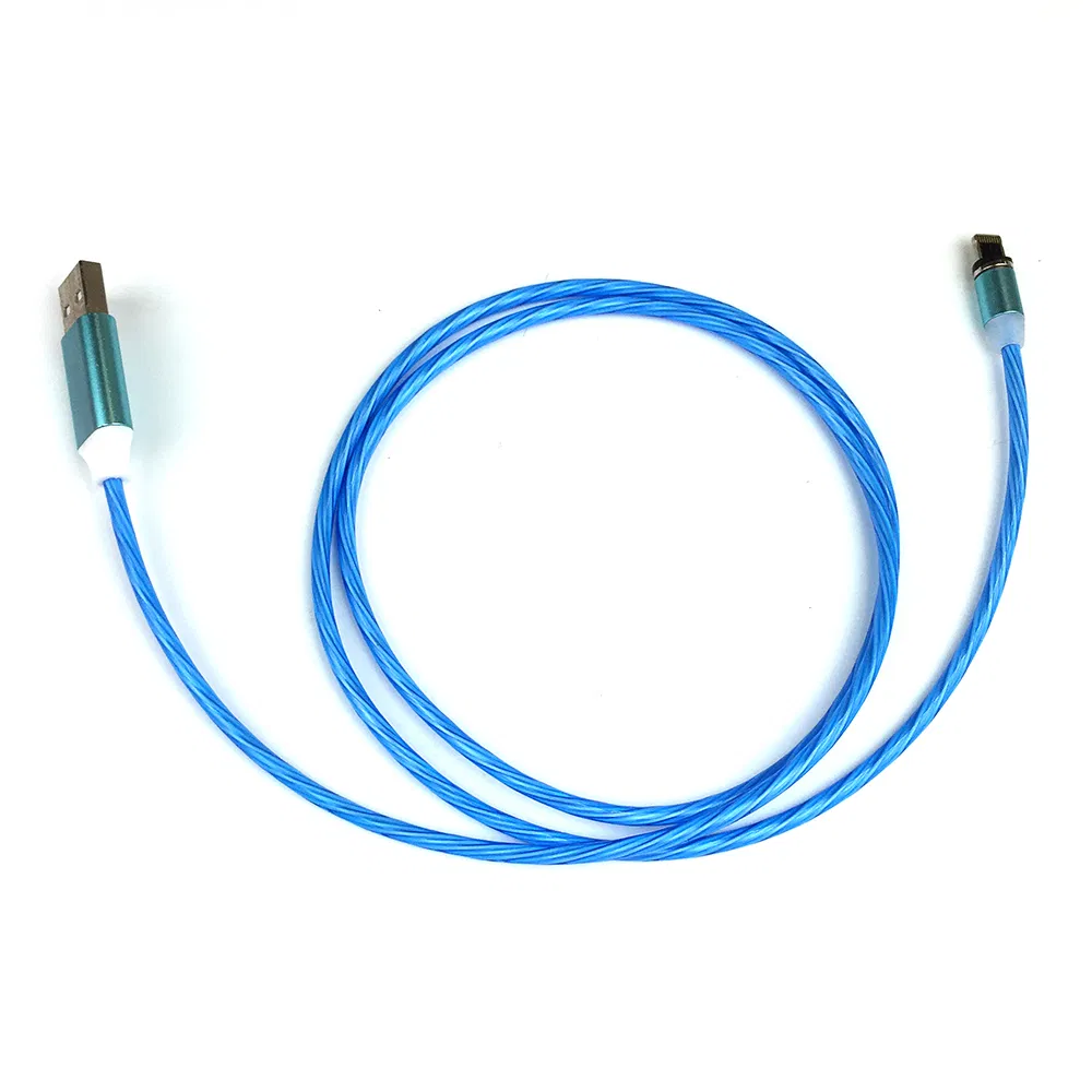 USB-кабель для зарядки с цветной LED-подсветкой