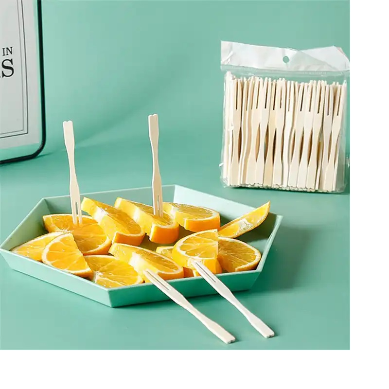 Spoon Knife Fork Set Cutlery Set Bamboo Fork
