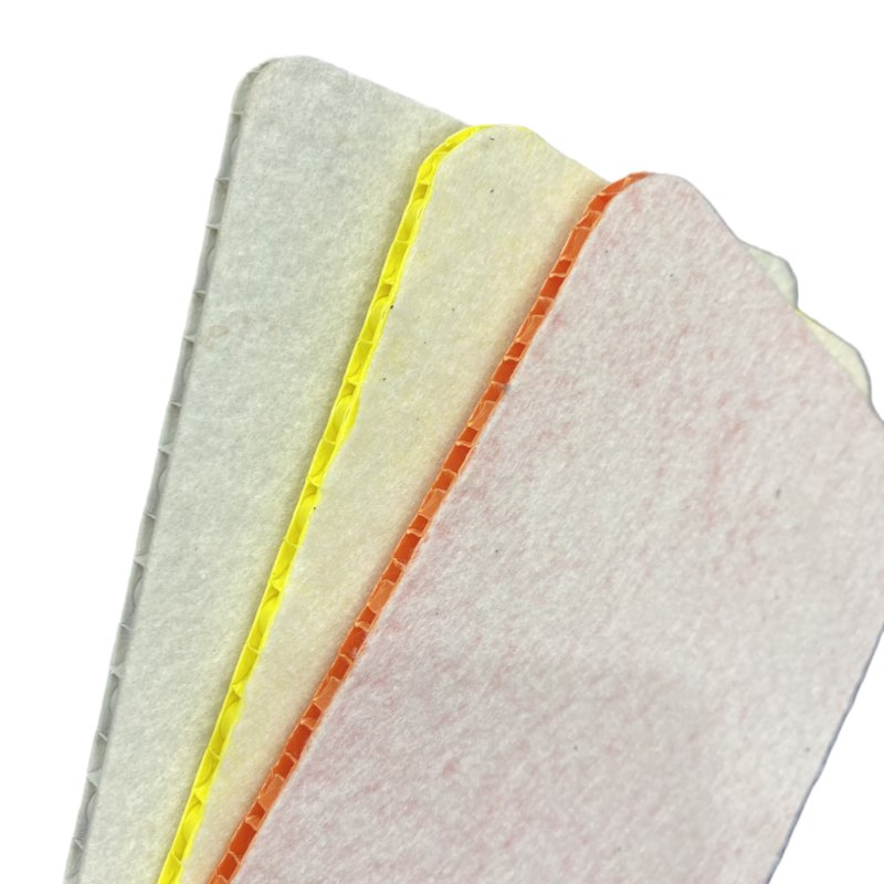 Impact-Resistant Lightweight Plastic Polypropylene Construction Protection Board PP Honeycomb Panel