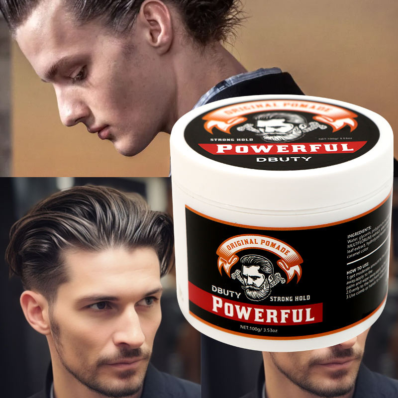 Fatazen Original Factory Wholesale Customizable High Quality Mens Matte Clay Texturizing Natural Hair Pomade Wax Styling Paste