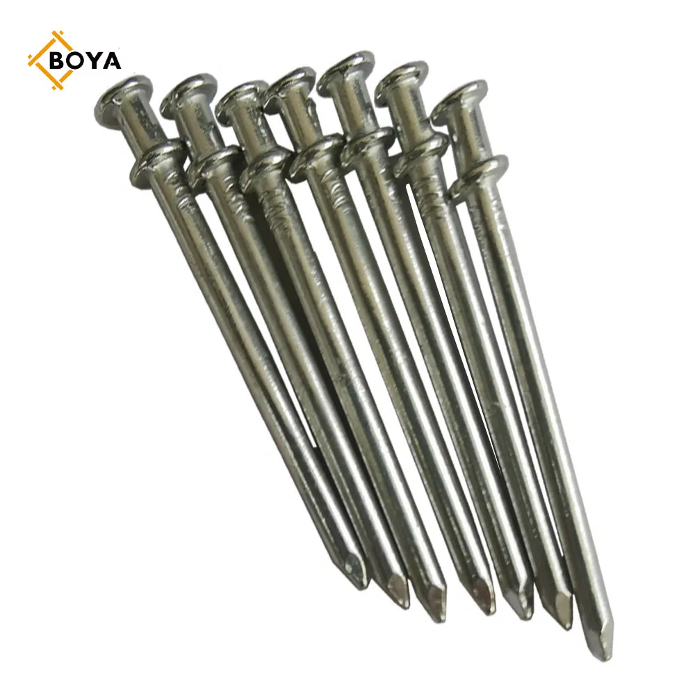 Duplex 16D Galvanized Polished Duplex Head Wire Nails for Brazilian Market