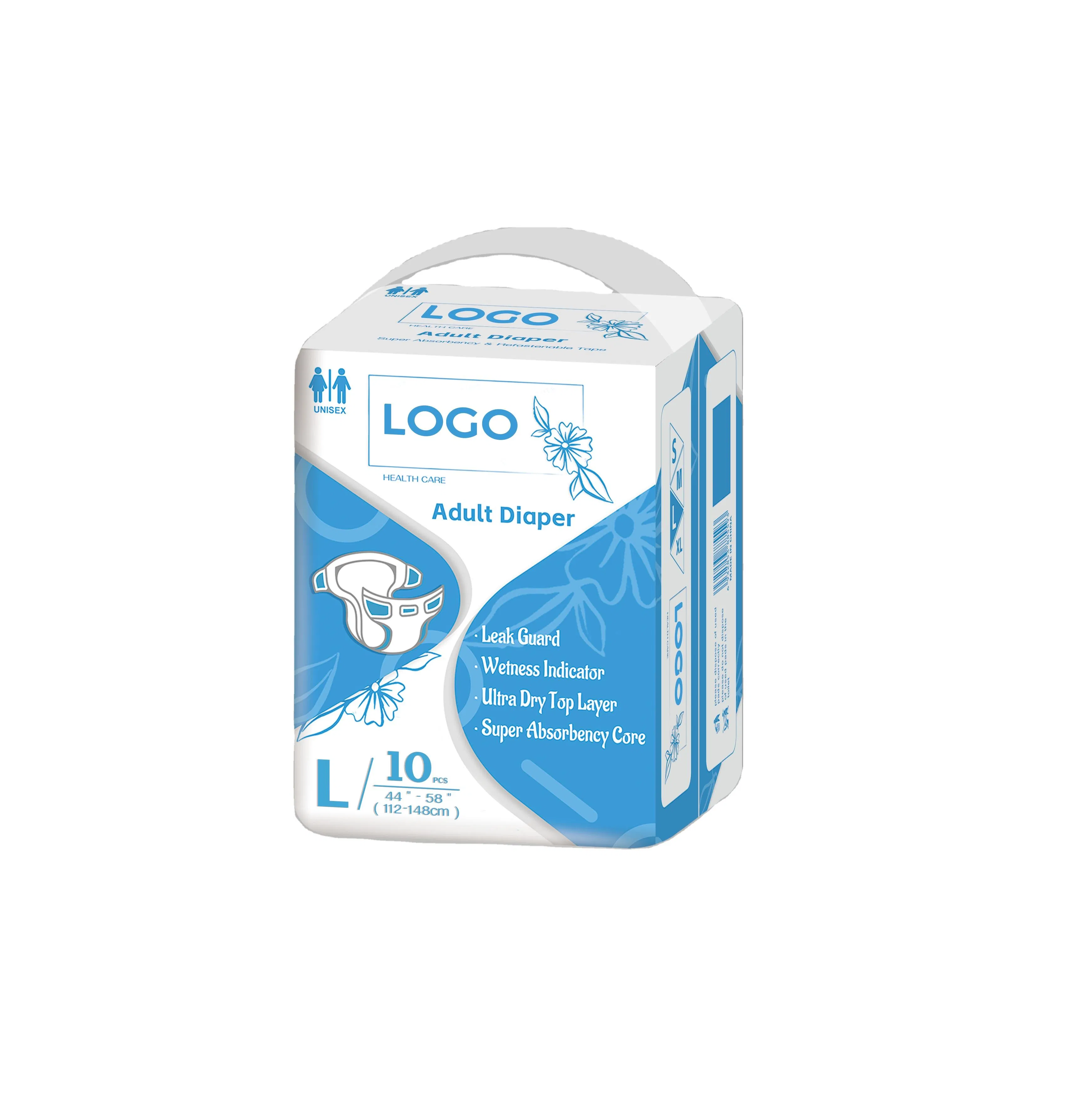 Adult Diapers Wholesale Print Diapers Thick Incontinence Pad