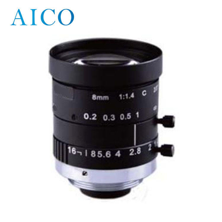 Объектив 8mm F1.4 C-Mount 3MP для машинного зрения