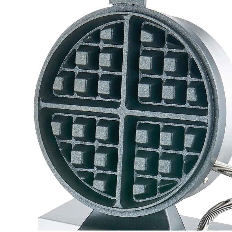Electric Rotating Waffle Stick Maker for Delicious Treats Sandwich Maker Waffle Maker Electric Commercial Belgian Egg Waffle Maker Waffle Iron for Ice Cream Con