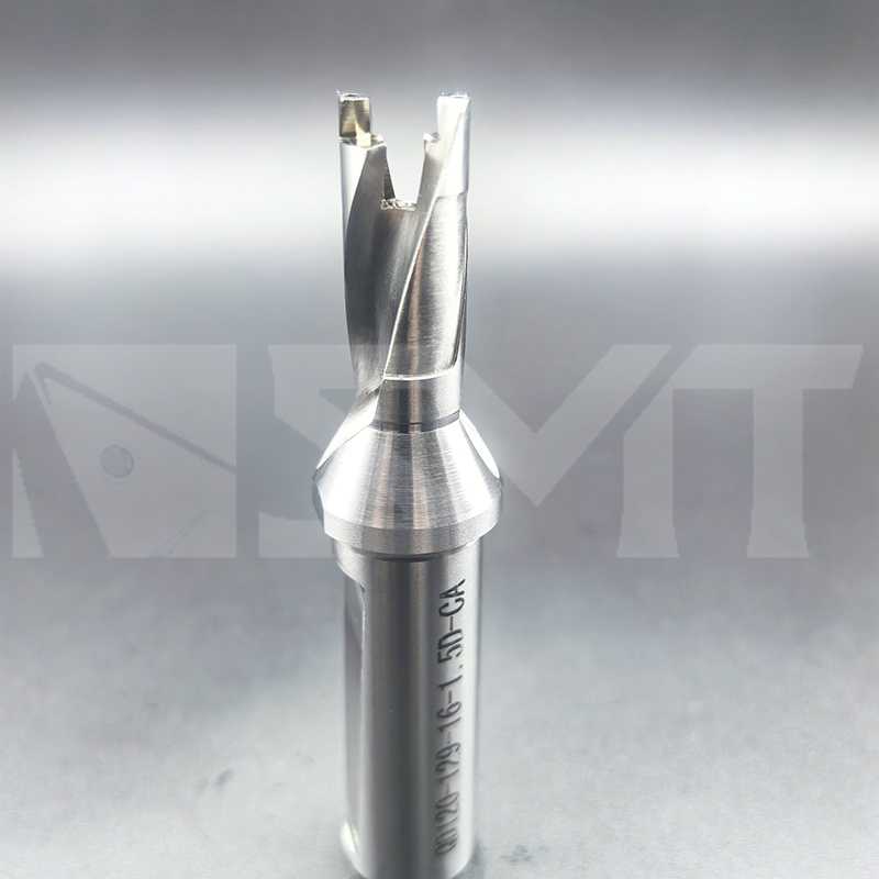 Hole-Making-Head Exchangeable Drills-Drill Body-Qd120-129-16-1.5xd-Ca