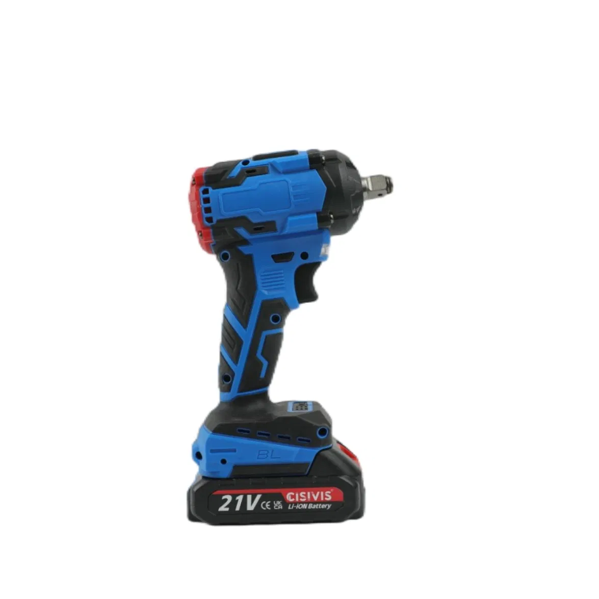 Cisvis 400n Brushless Impact Wrench Battery Compatible with 5ah Lithium Pack for Professional Automotive and Construction Use