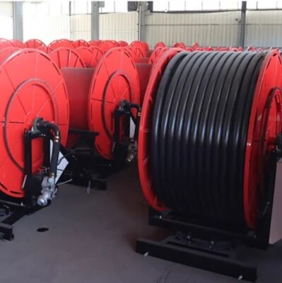 Hose Reel Irrigation System Big Rain Gun Traveling Irrigator System