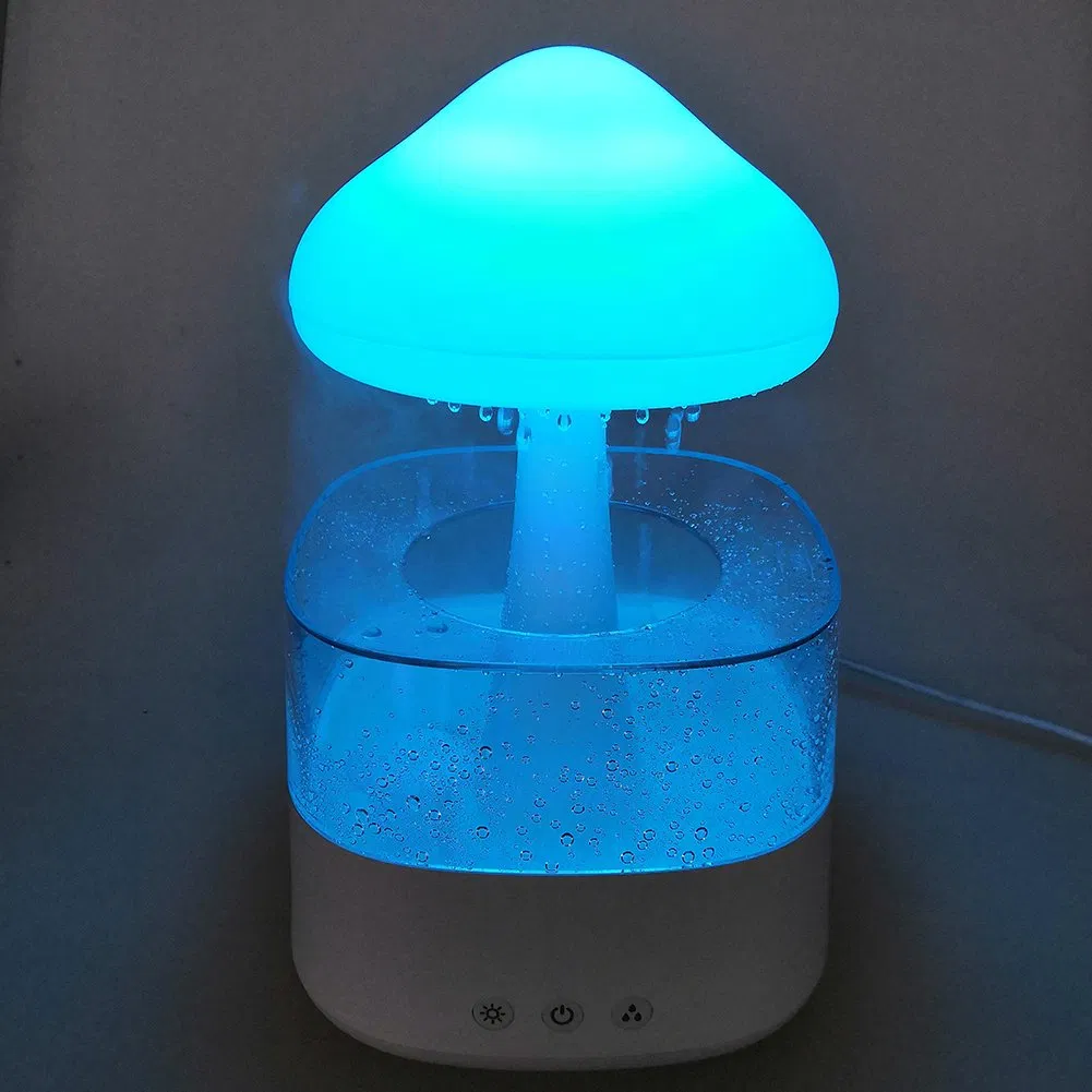 Yichen New Design 3 in 1 Aroma Diffuser Rain Cloud Mist Discharge Humidifier with 7 Changing Colors Night Light