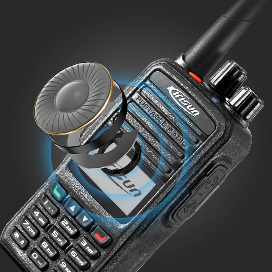 Портативная рация Kirisun DP480 DMR с GPS и Bluetooth