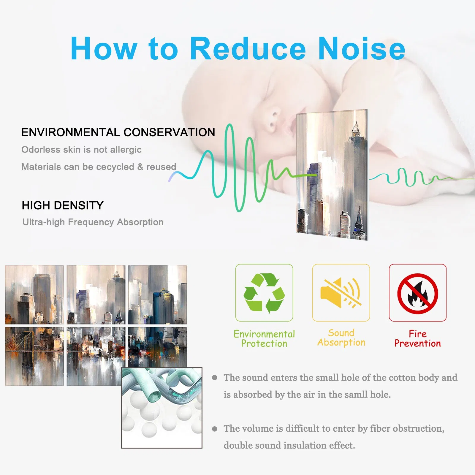 High-Performance Acoustic Diffuser Panel for Superior Sound Quality