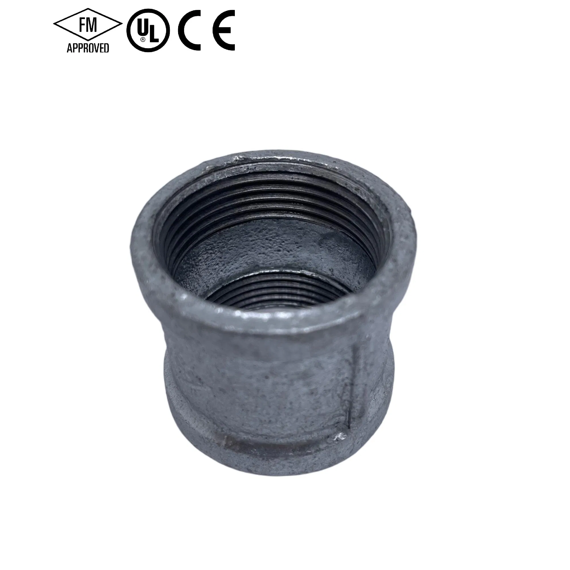 Hot Dipped Gi Galvanized Malleable Iron Cast Iron Socket 2'' Pipe Fitting