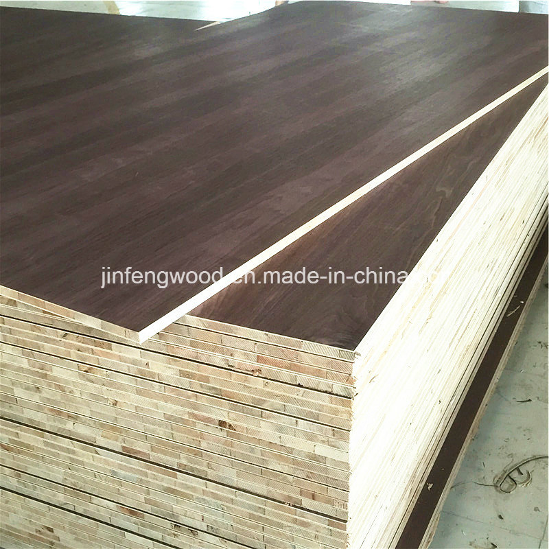 Natural Black Walnut Veneer MDF/ Blockboard