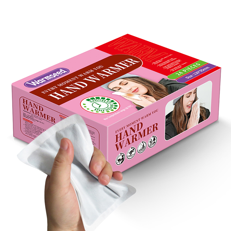 Non-Woven Fabric Comfortable to Wear Easy to Carry for Travel Self Heating Hand Warmer