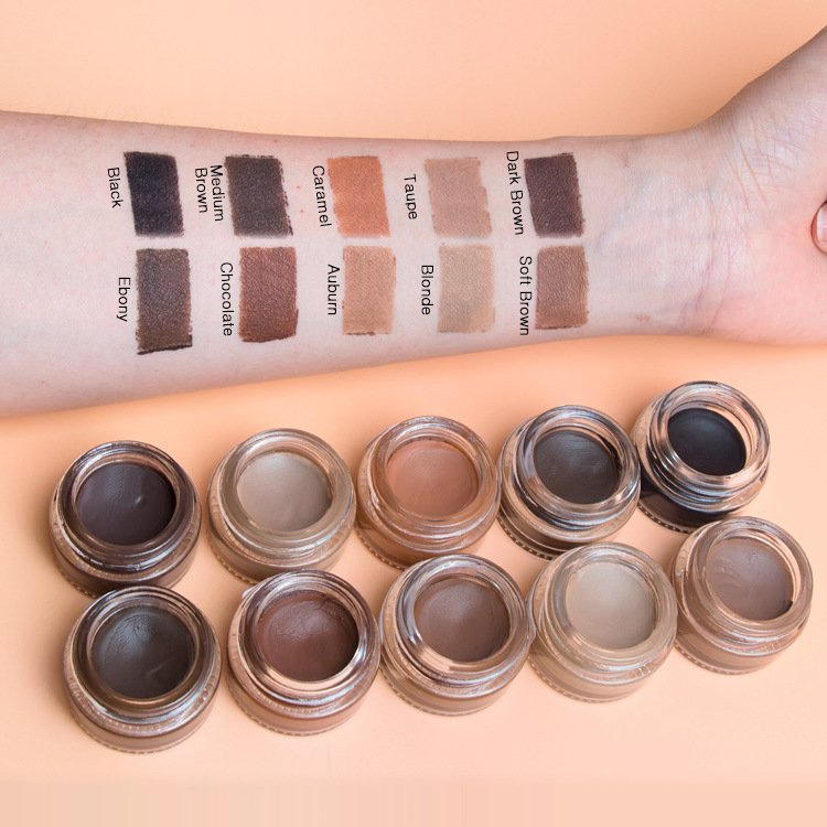 Private Label Wholesale Long Lasting High Quality Pigment Eyebrow Cream