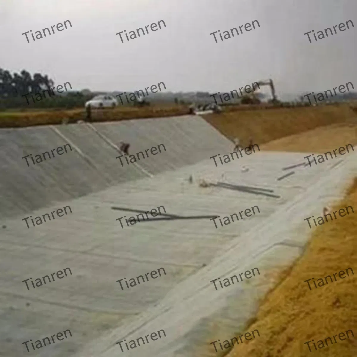 Ready-to-Install Concrete Blanket for Rapid Slope Stabilization Solutions