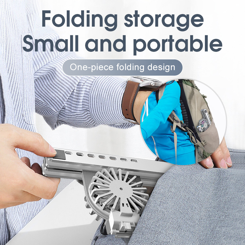 Алюминиевая подставка-кулер для ноутбука с 2 вентиляторами