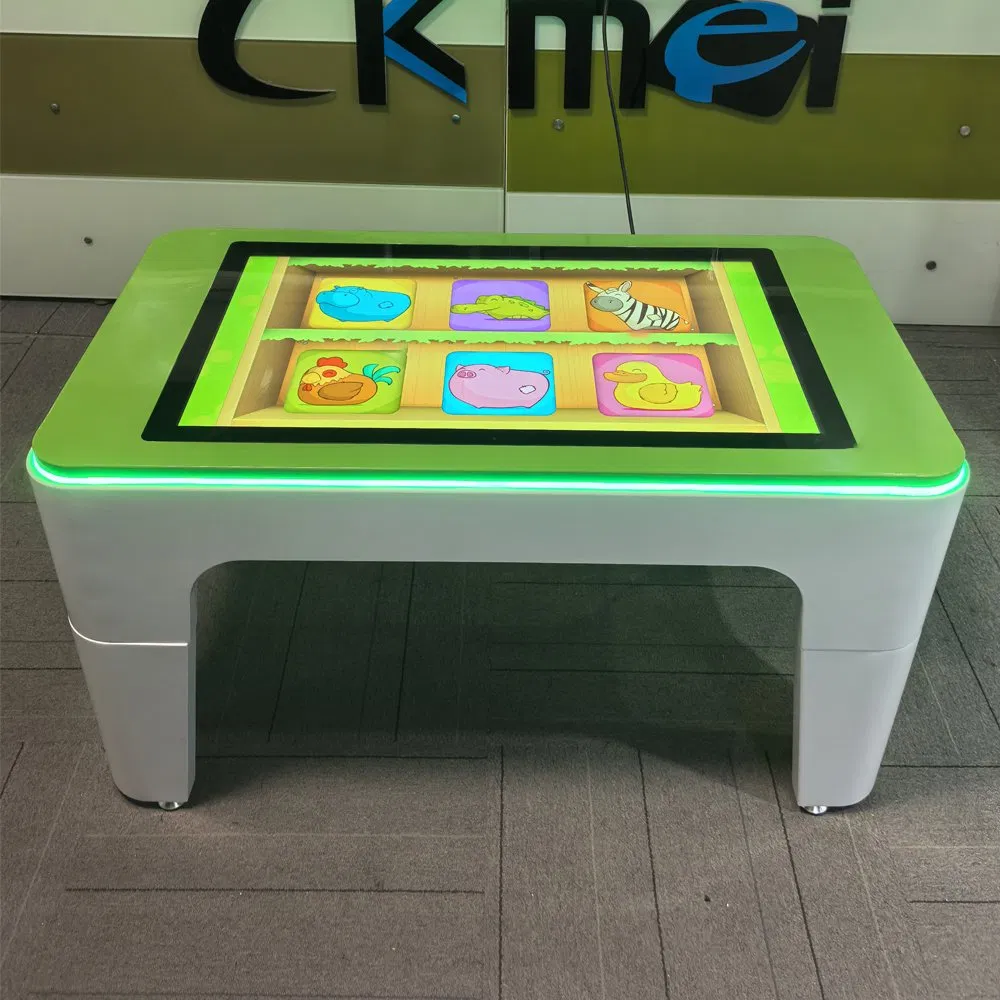 32 Inch Kids Game Learning Touch Table with Waterproof LED Display
