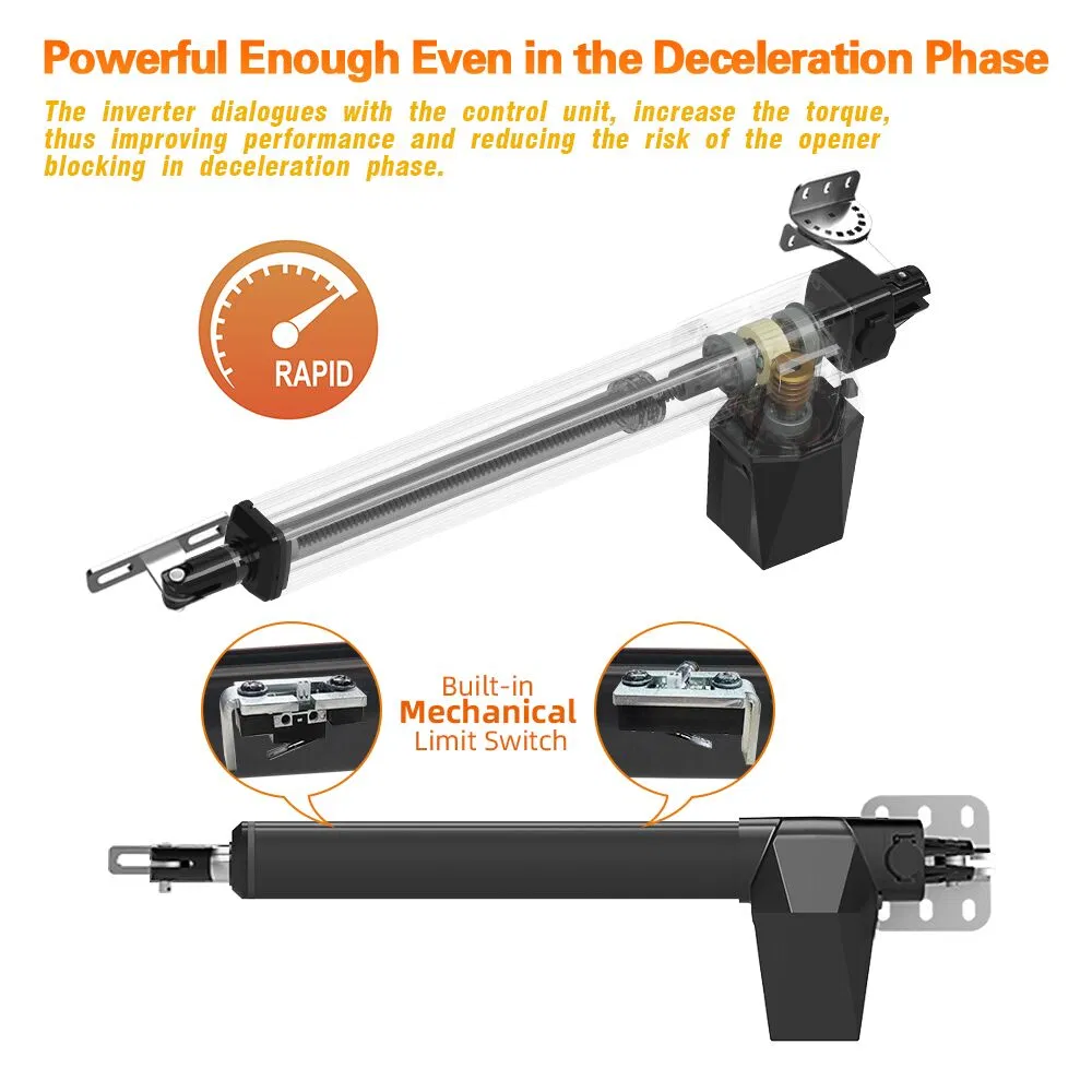 Auto Smart AC Powerful Swing Gate Opener