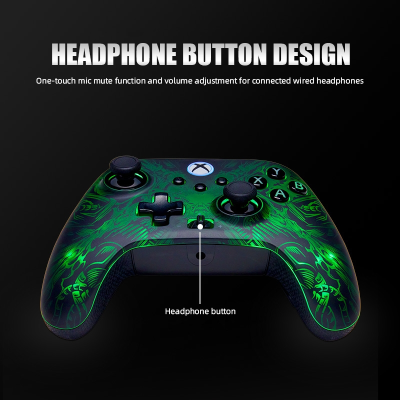 Wholesale RGB LED Lighting Wireless Controller for xBox Series X|S PC with Lumectra