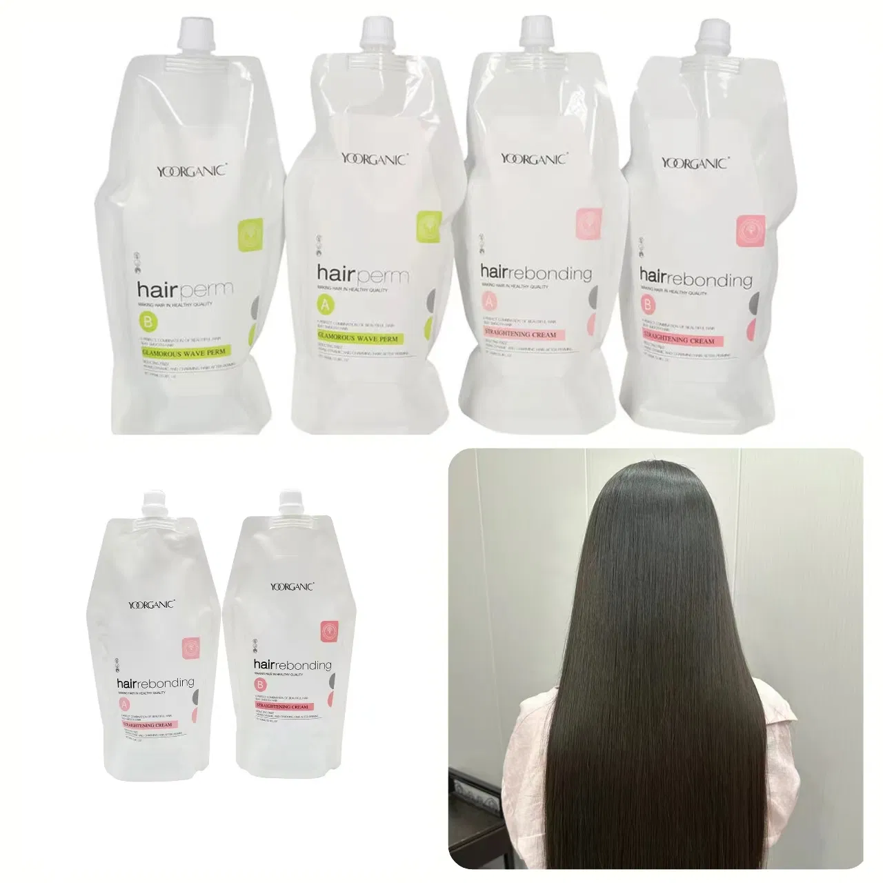 Professional Keratin Treatment Collagen Top Quality Smoothing Hair Rebonding Straightening Lotion Perm