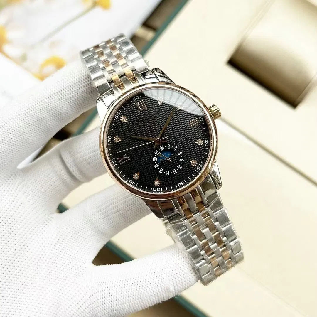 Popular Men's Watch Mechanical Watch Designer Circular Waterproof Luxury 42mm Steel Bracelet