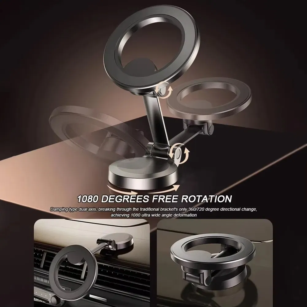 Универсальный магнитный держатель для телефона в авто