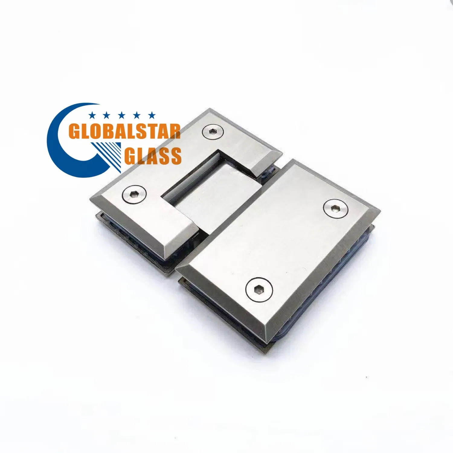 304# Stainless Steel Shower Hinge 180 Degree in Matt Finish