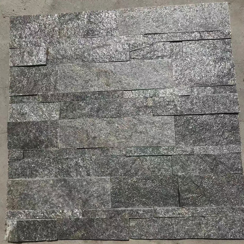 China Red/Black/White Quartzite Slate Culture Wall Ledge/Stacked Z Shape Stone Price