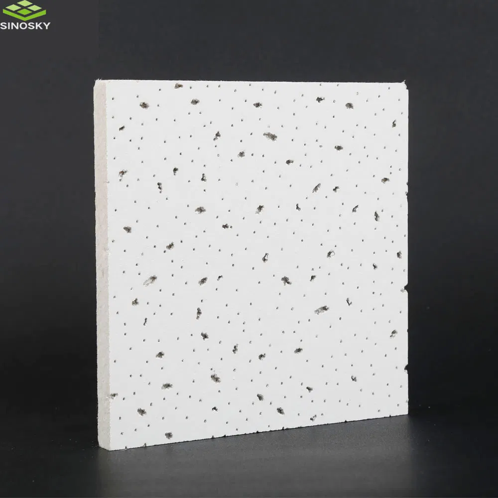 Noise Reduction Soundproof Acoustic Mineral Fiber Board for Hotels