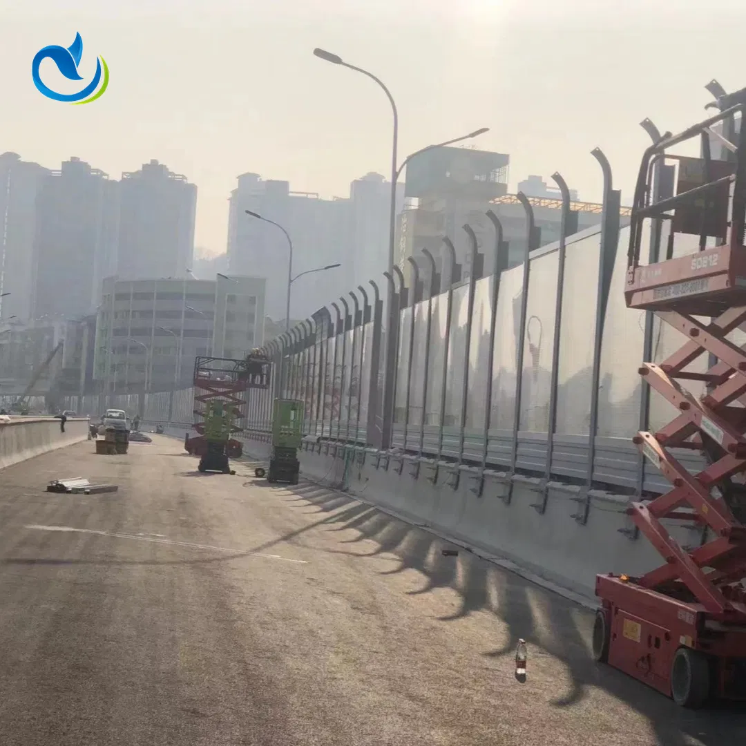 Arris Sound Barrier Acrylic Sheet Panel Metal Noise Barrier Soundproof Wall