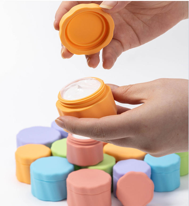 Versatile Silicone Travel Bottle for Skincare and Pharmaceuticals