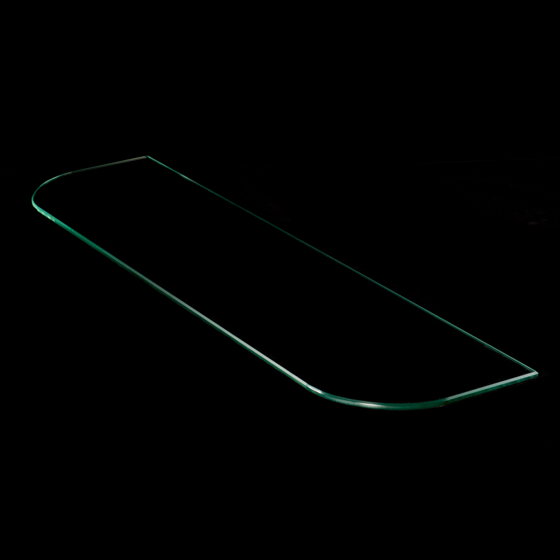 Clear Tempered Glass Corner Shelf