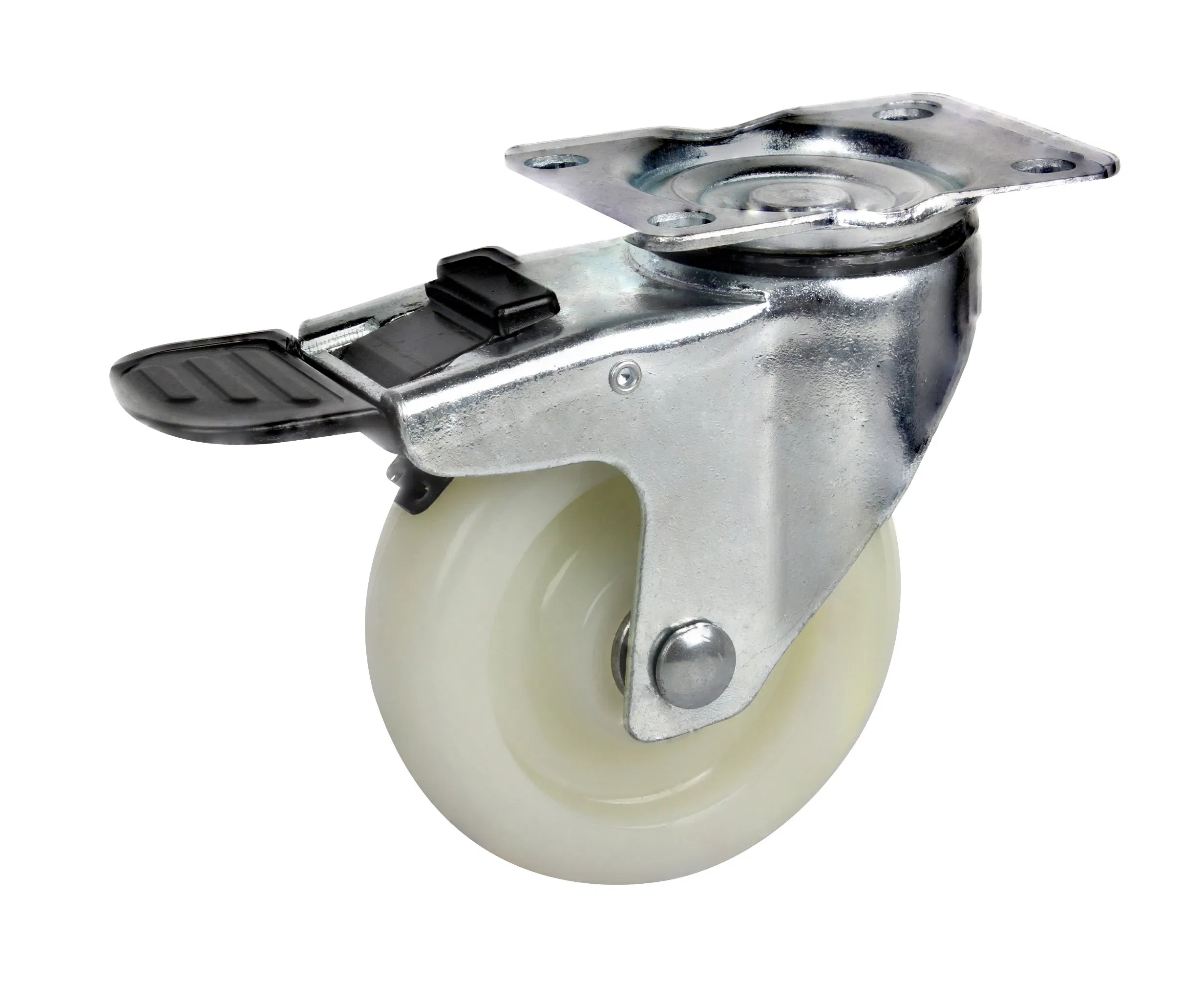 Cheap Price with/Without Brake Single/Double Customized Nylon Casters Wheel Industrial Medium Caster