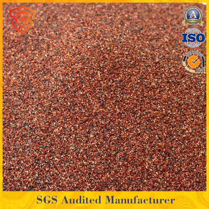 Natural Green Garnet Sand Abrasive Blasting Grit for Sale