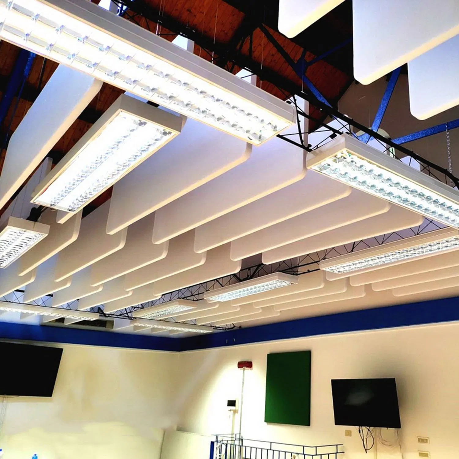 Hanging Suspension Ceiling Panel Pet Soundproof Office Ceiling Sound Absorbing Tiles Acoustic Ceiling Panels