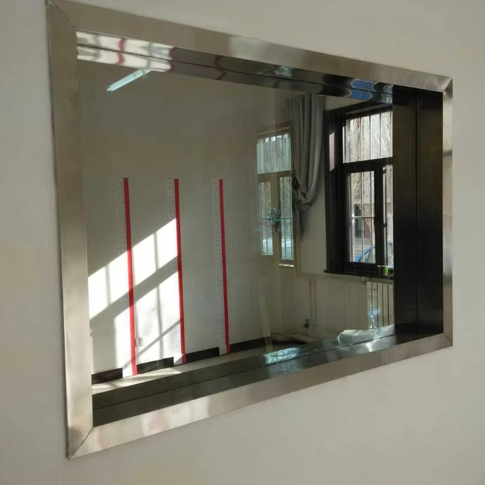 4/5/6/8mm One Way Mirror Building Glass From China for Prisons/Hosiptal/Interrogation Rooms/Research Institute