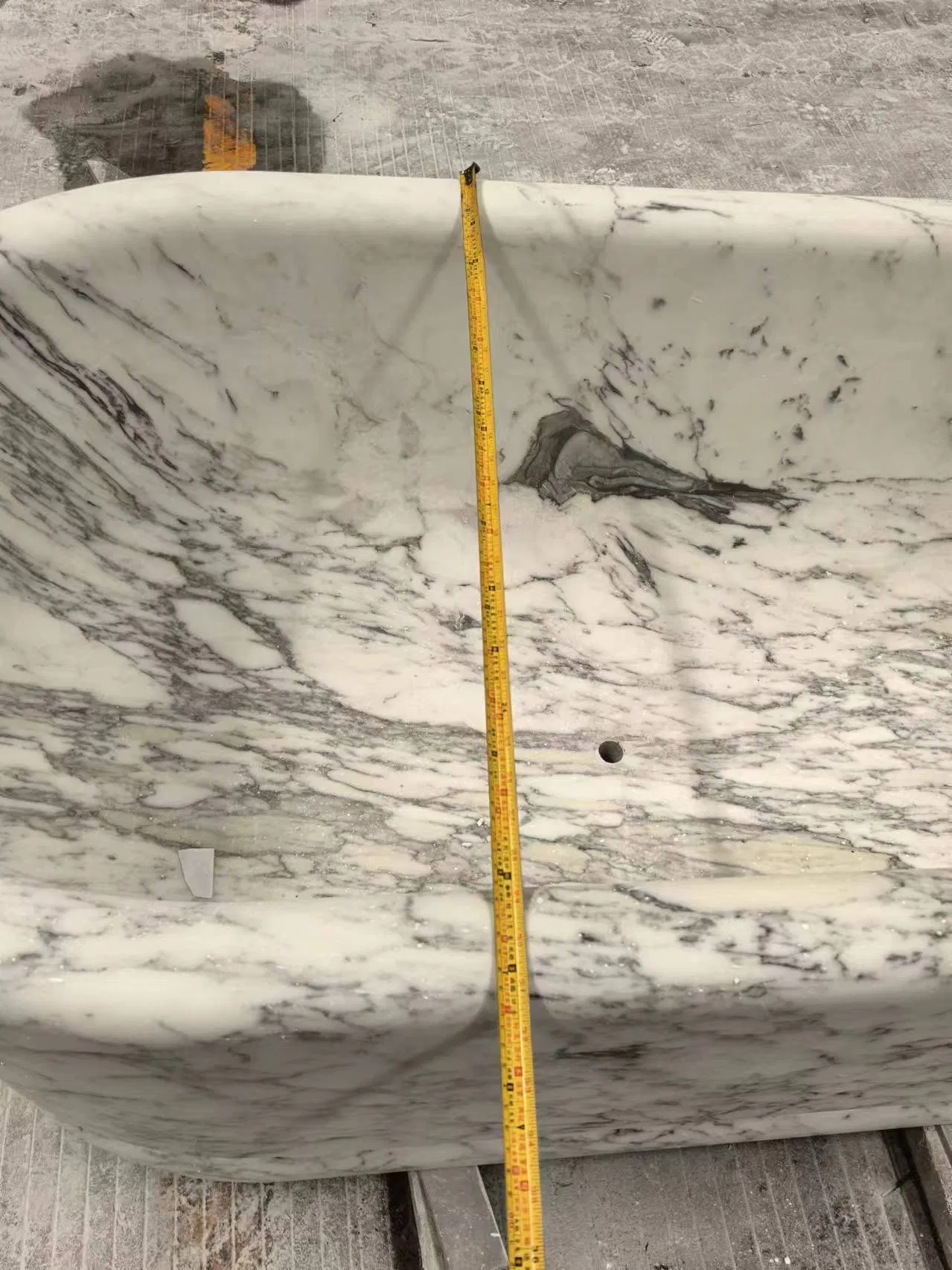 Мраморная ванна Arabesque White Nature Stone