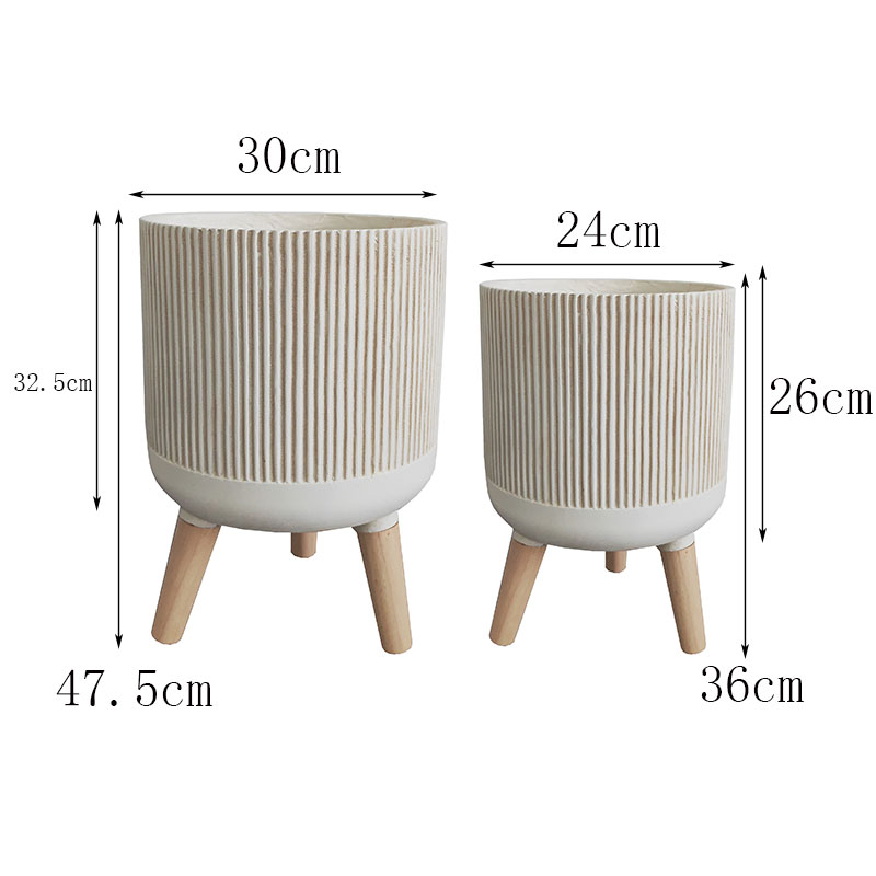 Горшок керамический цветочный большой для дома балкона