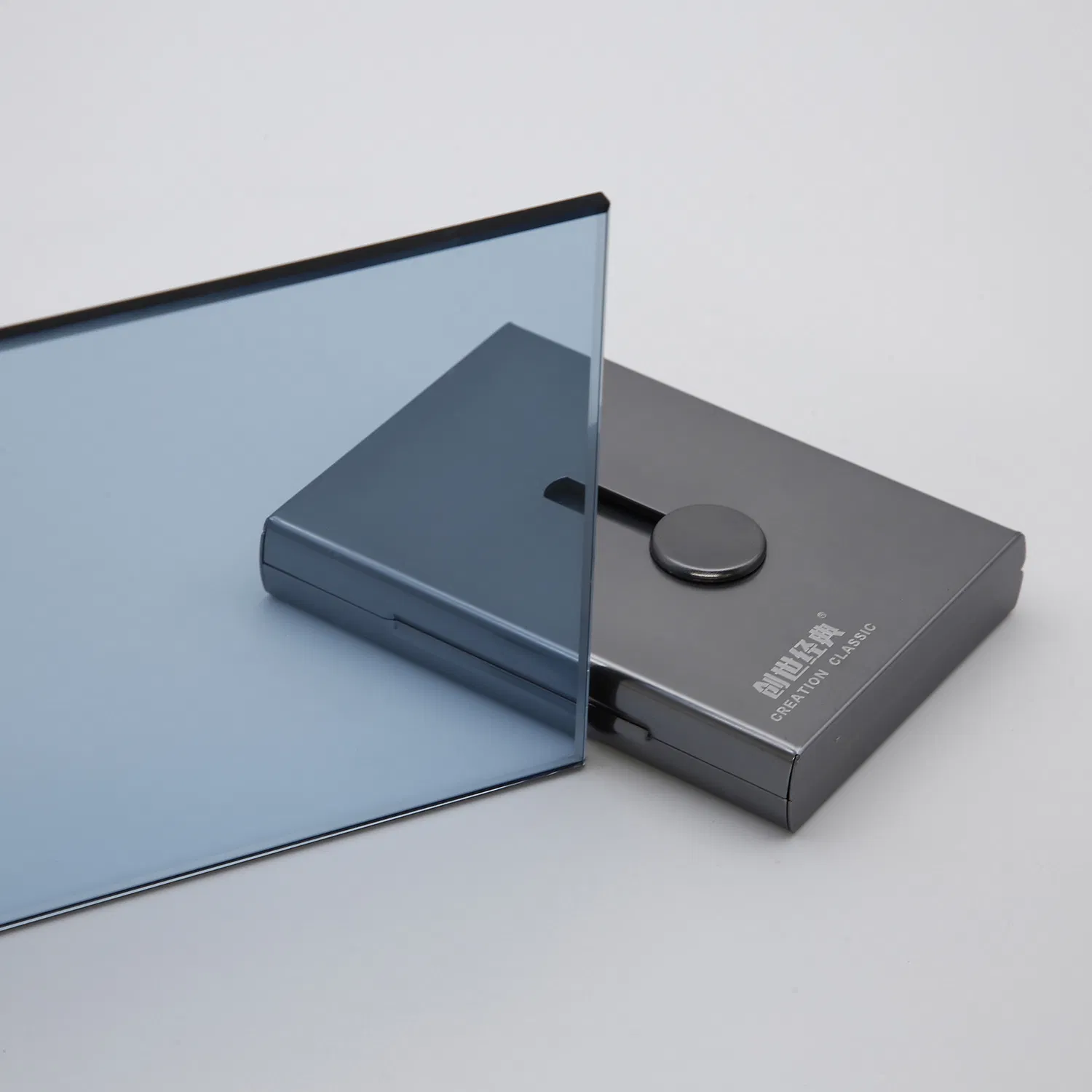 4mm-12mm Ford Blue Tinted Glass / Tinted Glass / Tinted Float Glass with High Quality