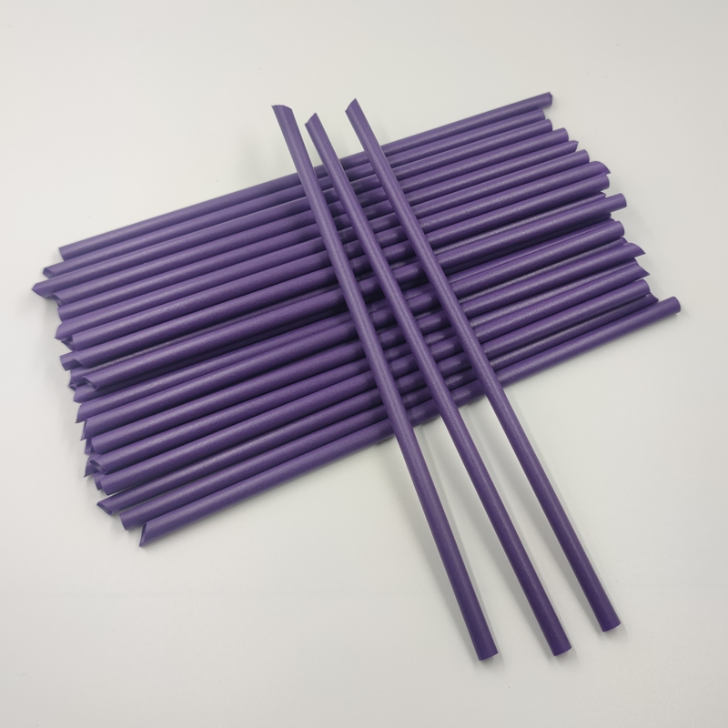 Custom Biodegradable Sugarcane Straws Bagasse Drinking Straw 100% Natural Material Disposable Sugarcane Straws with PLA