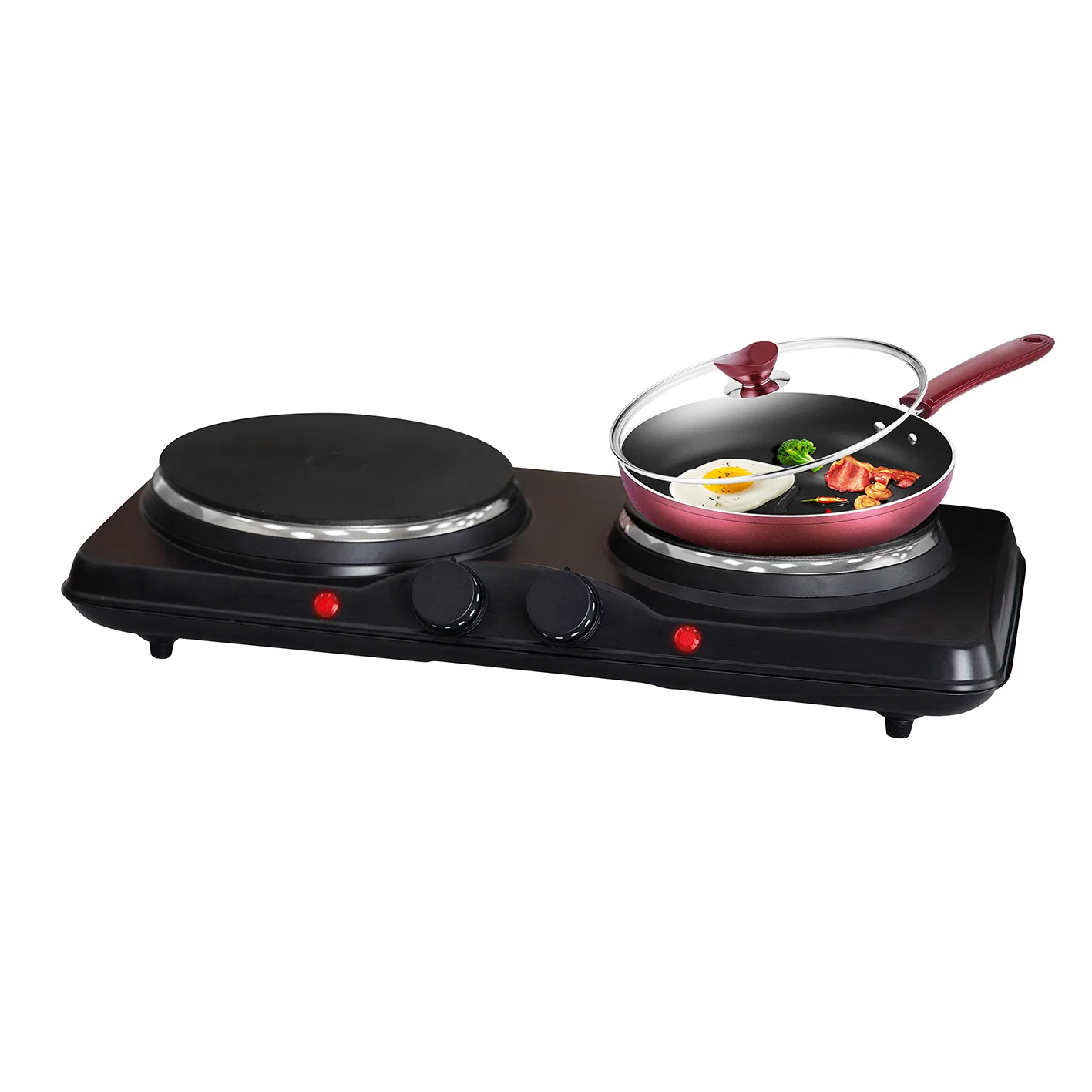 Double Use Electric Hotplate and Ceramic Cooker for Famliy