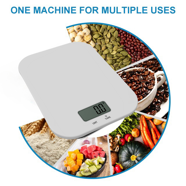 Кухонные весы Hession с LCD дисплеем, 5 кг