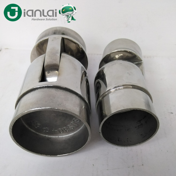 Handrail Fittings Stainless Steel Metal Top Hand Rail 90 Degree Corner Elbow