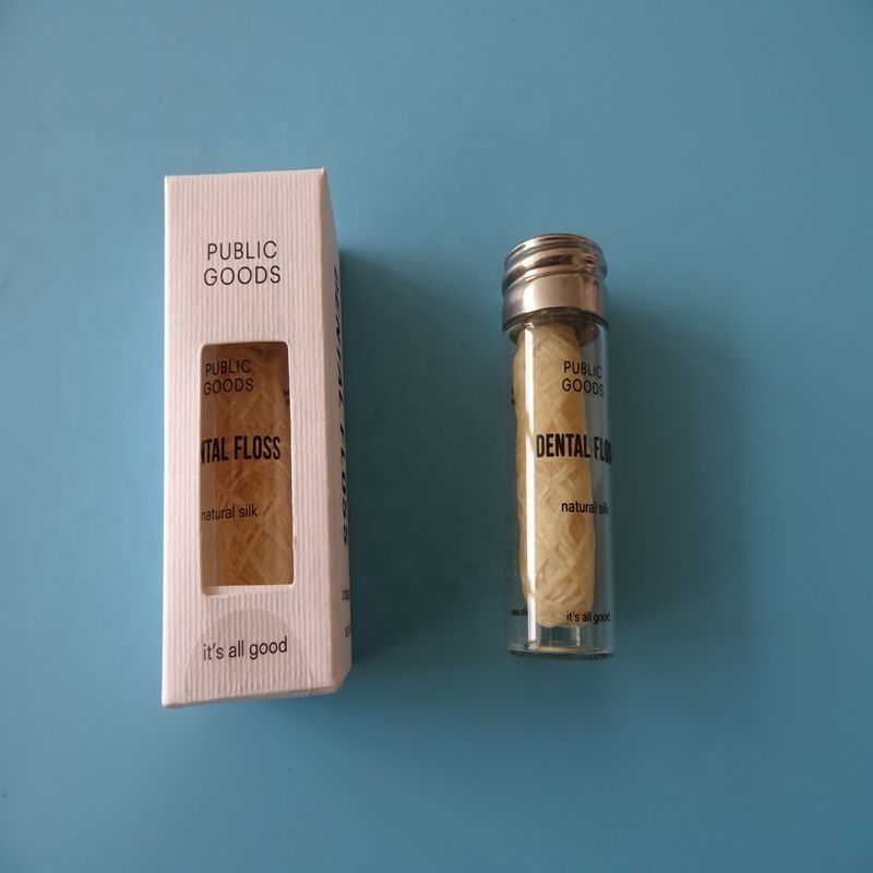 Private Label Plastic Free Dental Tape Teeth Whitening