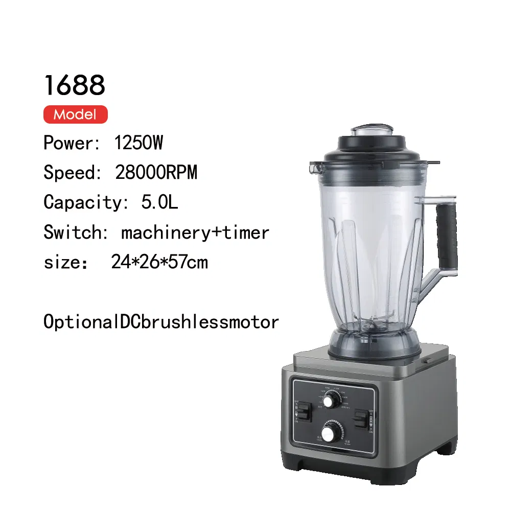 Professional High Speed Commercial or Household Heavy Duty Blender Machine Food Processor Mixer and Grinder