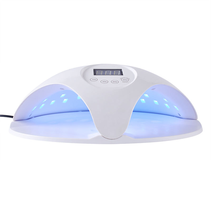 Nail Gel Polish Dryer Double LED Lamp UV Ongles Manicure Machine UV LED Nail Lamp