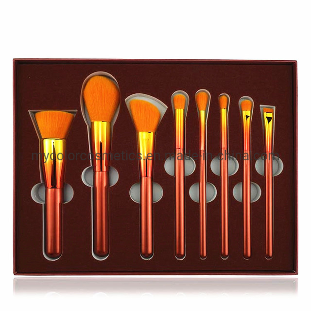Shenzhen OEM ODM Cosmetics Brushes 8PCS Premimum Makeup Brush Set Tools
