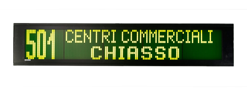 Bus LED Moving Sign for Route / Destination Information